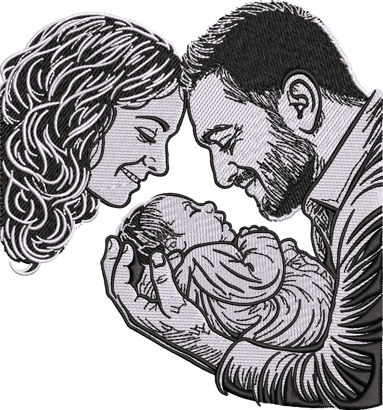 Family Logo Digitizing